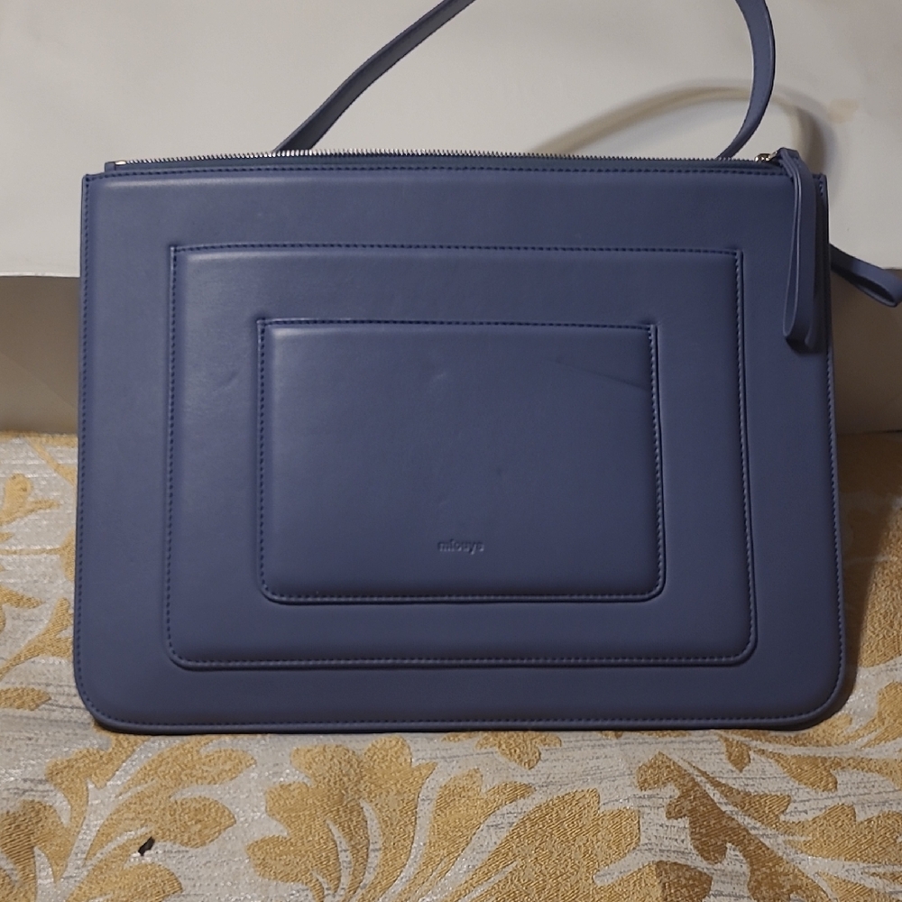 Chic Blue Laptop Bag for Women